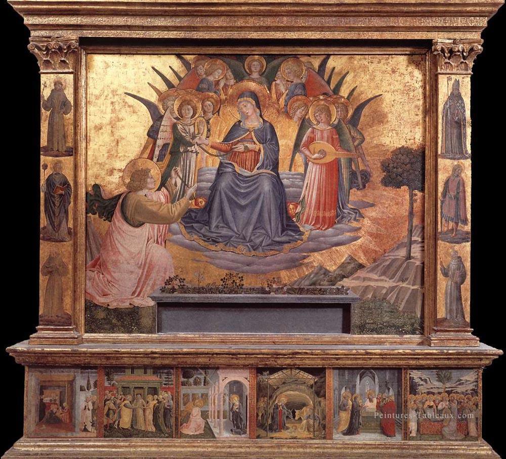Madonna della Cintola Benozzo Gozzoli Peintures à l'huile